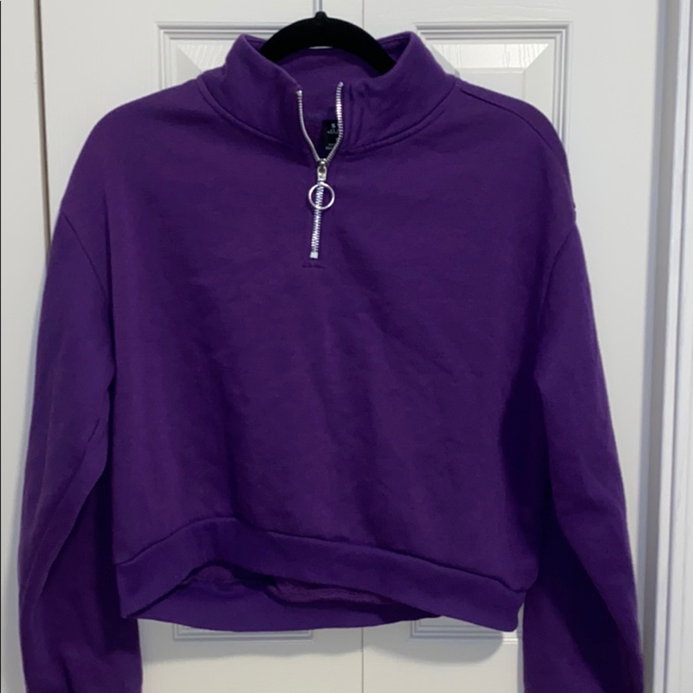 half zip hoodie